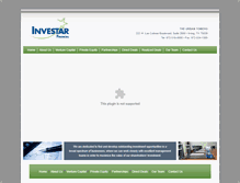 Tablet Screenshot of investarfinancial.com
